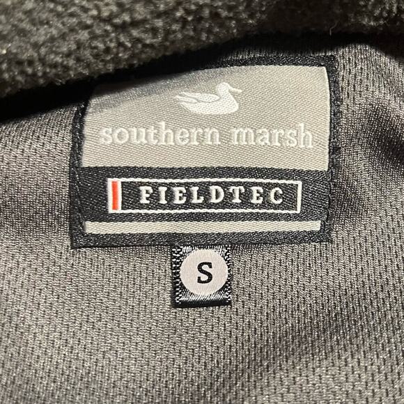 Southern Marsh Fieldtec Men's Full Zip Fleece Vest Size Small Black Outdoors - Picture 3 of 7